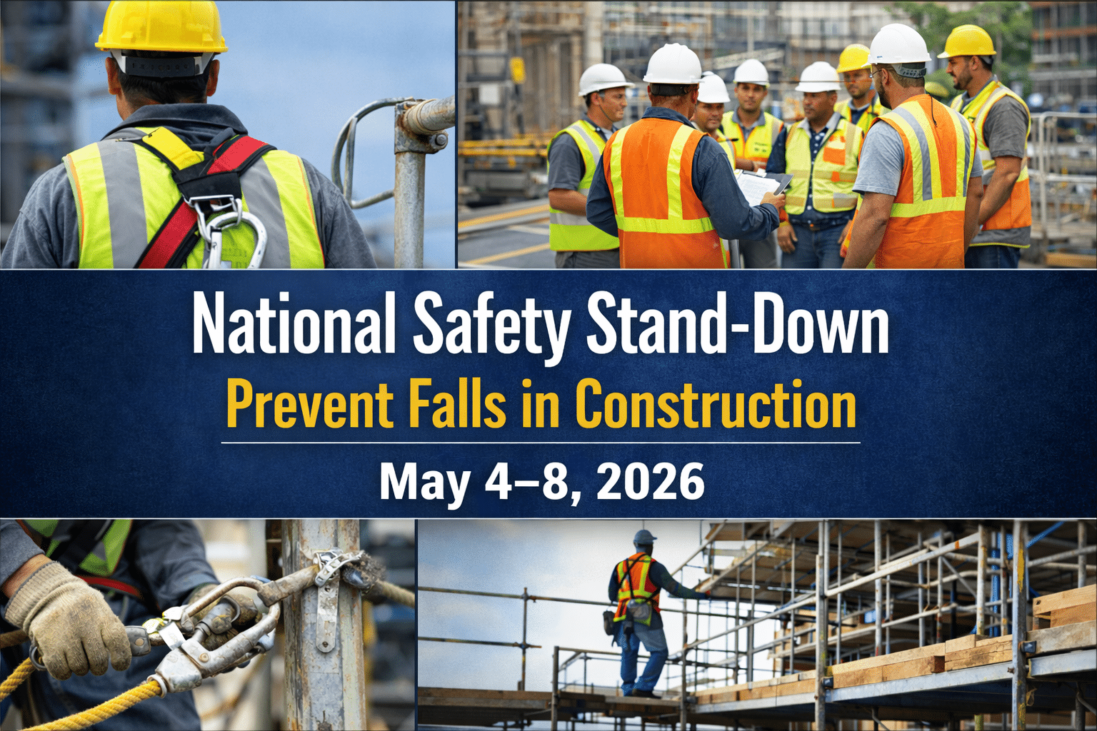 National Safety Stand-Down to Prevent Falls in Construction
