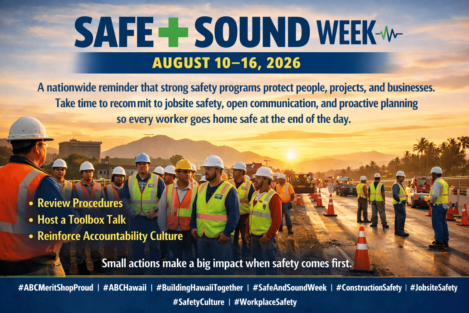 Safe + Sound Week